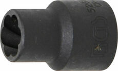 Nástrčná hlavice 1/2" 12 mm, na poškozené - stržené šrouby - BGS 5266-12