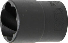 Nástrčná hlavice 1/2" 19 mm, na poškozené - stržené šrouby - BGS 5266-19
