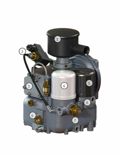 Šroubový kompresor ACS Special 2,7-10-200 K (230 V)