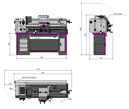 Soustruh OPTIturn TM 3310