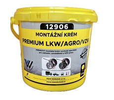 12906 montážní krém PREMIUM LKW a agro 5 kg, žlutý