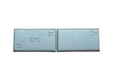 91-30g závaží samolepicí zinek nízké, v=3,8mm