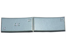91-60g závaží samolepicí zinek nízké, v=3,8mm