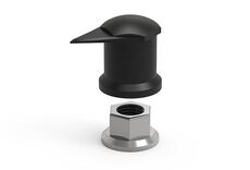 DTLRBLK33 ČERNÝ Dustite indikátor povolení matice horní