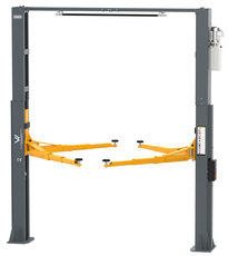JCL511 dvousloupový bezpřejezdový zvedák s automatickým zámkem, 5 000 kg