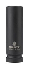 T-SMART tenkostěnný dlouhý nástrčkový ořech 19mm, 1/2" d=78mm