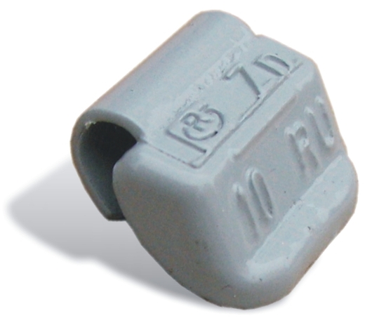 RU7-10g závaží standard zinek šedé