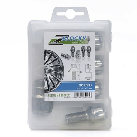 330081 sada bezpečnostních šroubů M14x1,5, L=28mm, Octavia, koule
