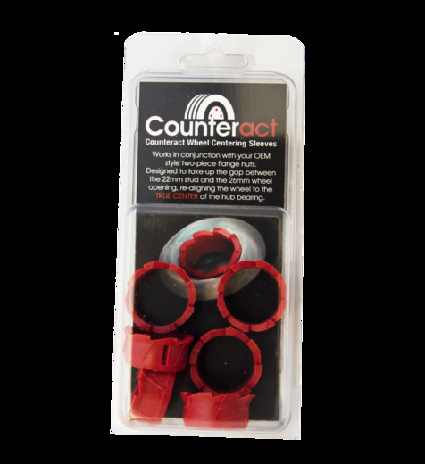 Counteract centrovací pouzdra pro nákladní kola - balení 6 ks
