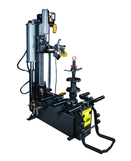D-550 superautomatická zouvačka s upnutím do středu kola, helperem a aut. montážním palcem