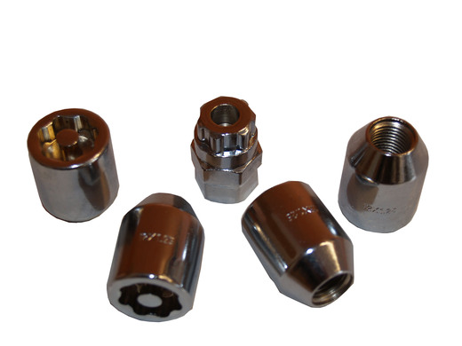 D3 sada bezpečnostních matic M12x1,25, L=30,kužel