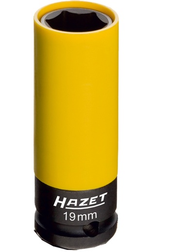 Dlouhý nástrčkový ALU ořech HAZET 19mm, 1/2'' d=85mm