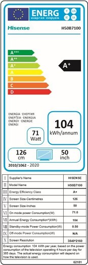 LED SMART Televize 50''