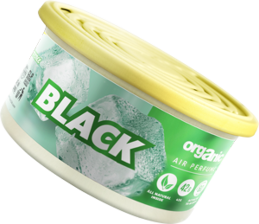 Organic plechovka s víčkem Black 42g