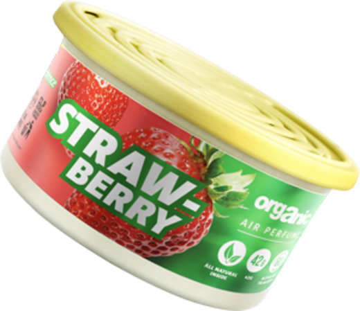 Organic plechovka s víčkem Strawberry 42g