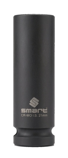 T-SMART tenkostěnný dlouhý nástrčkový ořech 21mm, 1/2" d=78mm