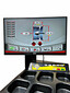 H-988Z osobní vyvažovačka 3D, pneulock, LCD monitor, laser, sonar