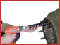 SBCT13 nástavec pro čištění závitů šteftů kol 12-16 mm, s kartáčem 13 mm