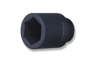 Nástrčná hlavice úderová, prodloužená, 6-hranná, 3/4", velikost 21mm - JONNESWAY S03AD6121