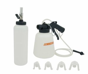 Přístroj na výměnu brzdové kapaliny a odvzdušnění brzd 0,75 l - JONNESWAY AE300214
