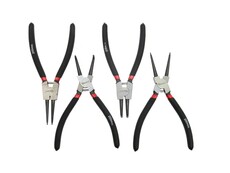 Kleště na segrovky, přímé a zahnuté, vnitřní a vnější, 200 mm, sada 4 ks