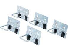 U-háčky pro systém nástěnných skříněk, 5 ks - BGS 80198
