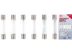 BGS Technic BGS 14125 Skleněné pojistky  5 ÷ 30 A (Sada 120 dílů)