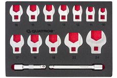 Sada klíčů 3/8" typu V 10-24mm 14ks – QS50636