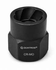 Hlavice na poškozené šrouby a matice 3/8", 17 mm – QUATROS QS50928-17