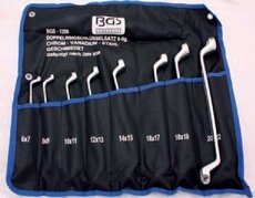Klíče očkové „trháky“, vel. 6-22 mm, sada 8 ks v obalu - BGS 1209