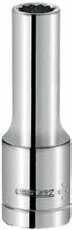 Hlavice 1/4" prodloužená 12hranná 12mm Tona Expert E030222T