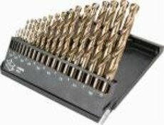 Sada vrtáků 1-10mm HSS-Co 5%, 19 ks - GRAPHITE