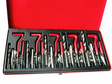 Sada na opravu závitů M5 - M12 (M5, M6, M8, M10, M12) - QUATROS QS14218