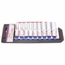 Hlavice 1/2” nástrčné, vnější E-TORX, vel. E10-E20, sada 9 ks - BGS 2026