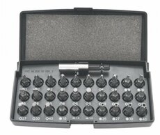 Bity ploché, křížové, TORX, IMBUS, nástavec, sada 31 ks - NEO TOOLS