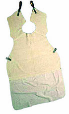 Zástěra svářečská, d. 132 cm, š. 84cm