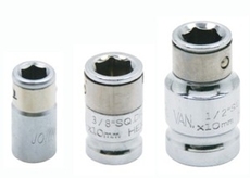 Adaptér pro 6hranný bit, 1/2" x bit 1/4" - JONNESWAY S44H4206A