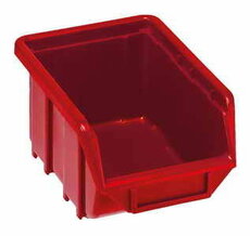 Plastový box 110 x 170 x 76 mm, červený