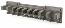 Držák na zahradní nářadí 597 x 128 x 118 mm Multi Holder, závěsný, šedý