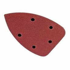 Brusný papír 140 x 140 x 80 mm, hrubost A60, 5 ks