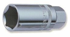 Hlavice na zapalovací svíčky, 1/2", 16mm, 6-hranná s magnetem - JONNESWAY S17M4116