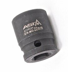 Hlavice nástrčná úderová 1/2" 22 mm, 12hranná - ASTA