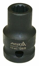 Hlavice nástrčná úderová 1/2" 30 mm, 12hranná - ASTA