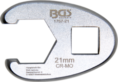 Klíč plochý otevřený 1/2", 21 mm - BGS 1757-21