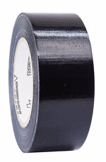 Lepicí páska univerzální, textilní, 50 metrů, černá - Petec