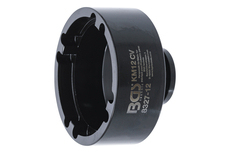 Nástrčná hlavice 3/4" na matice se zářezy KM12, vnitřní čepy - BGS 8327-12