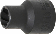 Nástrčná hlavice 1/2" 11 mm, na poškozené - stržené šrouby - BGS 5266-11