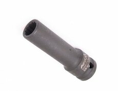 Hlavice nástrčná úderová 1/2" 12 mm, 12hranná, prodloužená 78 mm - ASTA