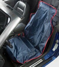 Ochranný pracovní potah na přední sedadlo, 75 x 5 x 133 cm, nylonový, modrý