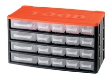 Box na nářadí 20 zásuvek, 330x170x180 mm, plast